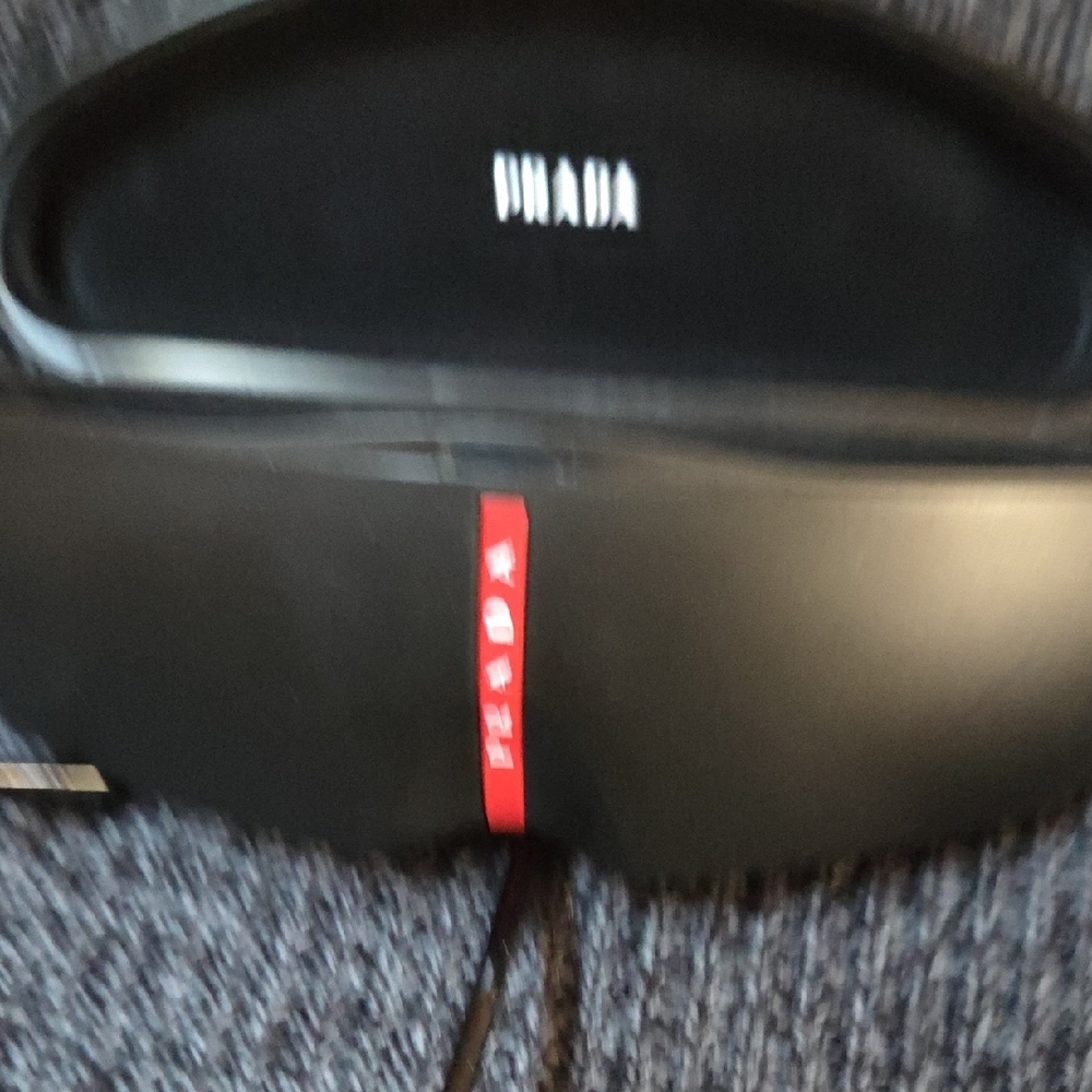 Prada Black Rectangular Sunglasses - image 7